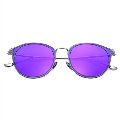 Sunglasses Corcra scáthánaithe Tíotáiniam